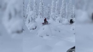 Первая поездка на снегоходах за территорию Рязанской области - Кандалакша 21
