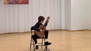 Ивашков Гоша 10 лет. Х.Виньяс «Грезы».