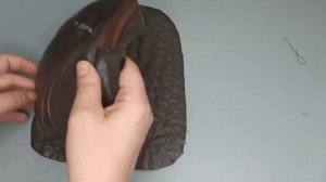 Как сшить маленькую сумку через плечо из экокожи. МК.