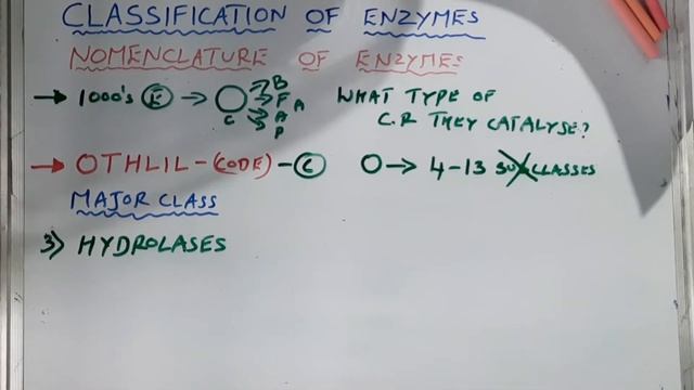 Enzyme Classification Biomolecules class 11 Biology Ncert