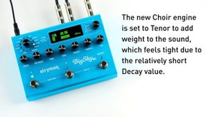 Strymon BigSky MX | Sound Samples | Chorale Reverb
