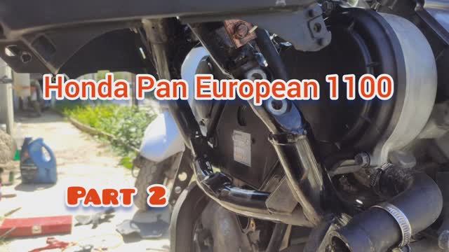 Радиатор,рама,сцепление Honda ST1100 Pan European. смотреть онлайн