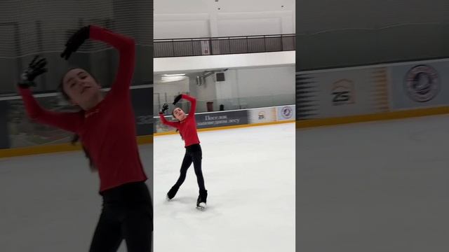 Кораблик  Запись на сборы по ссылке в описании профиля #figureskating #фигурноекатание #сборы