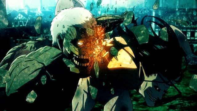 Attack On Titan OP5 - Shoukei to Shikabane no Michi 60 FPS [ Full HD & HQ Audio ] смотреть онлайн
