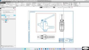 Работа в Компас 3D V21 - Спецификация