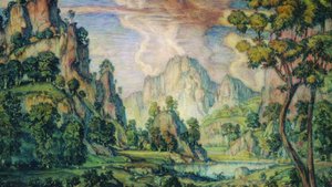 Богаевский Константин Федорович графика, пейзажи - акварель, масло