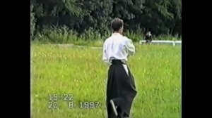 1997 Ставрополь, подготовка к демонстрации айкидо.