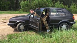 Фольксваген гольф который смог.Golf MK2 в стоке, разгон до 100. за что тебя любят?