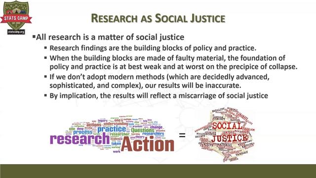 Research as a Matter of Social Justice - Todd D. Little, Ph.D.