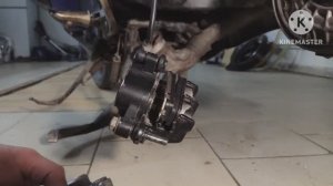 Обслуживание ST1100.Колодки.Масло_motorcycle service