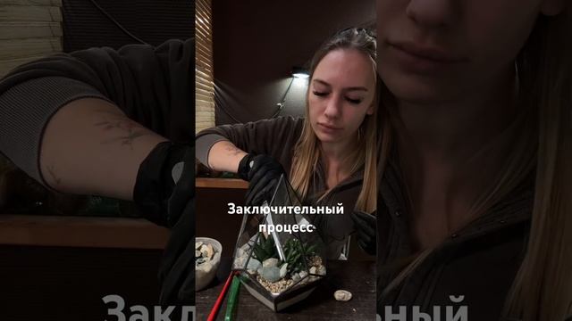 Мастер-класс флорариум @florarium-flo.ru #мастерклассмосква #флорариуммосква