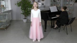 Черненок Анастасия. Младшая группа. А. Гречанинов, сл. К. Бальмонта «Гномы»