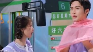 Dylan Wang getting jealous over Esther Yu and Zhang Bin Bin #dixin #hellosaturday #chinesedrama