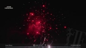 Салютная установка «Love Story» JF CV20-25-30-103 от Joker Fireworks | Джокер Фейерверки