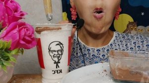 АСМР ~  Палитра вкусов  Чаша с пастой, Пудра Крошка Ассорти, Пиленные десертные палочки Валуйчик.