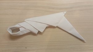 как сделать кирамбит из бумаги А4