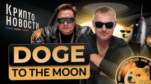 #крипта #dogecoin #криптоновости DOGE to the moon!