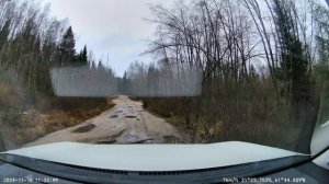 Дорога к водопаду Белые мосты 16/11/2024