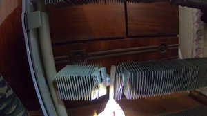 РЕМОНТ батареи ОТОПЛЕНИЯ холодной СВАРКОЙ и ХОМУТОМ.   7.02.2023 г.