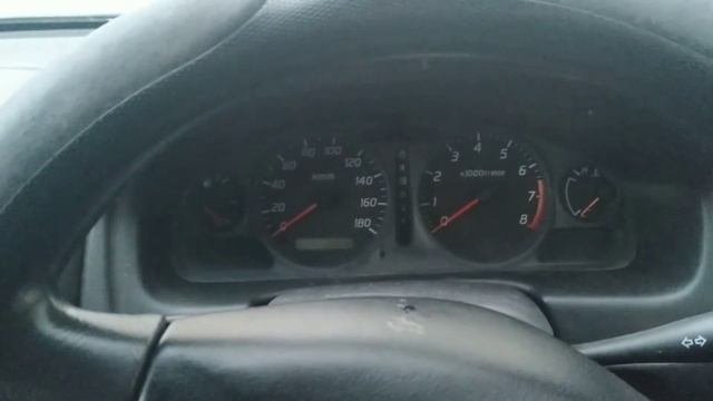 Запуск двигателя Nissan Wingroad QG18DE -35