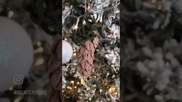 Мастер-класс елочная игрушка крючком. Игрушка на елку своими руками с ребёнком  #вяжу