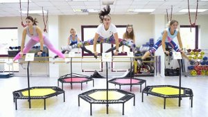 Фитнес на батутах