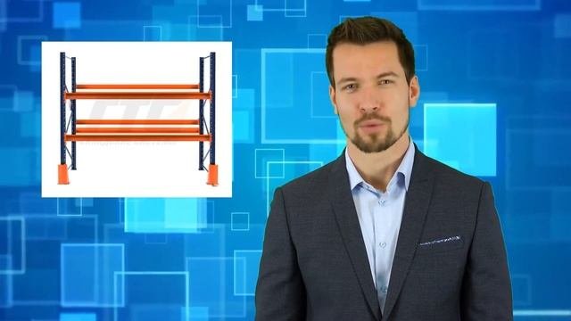 Паллетные фронтальные стеллажи