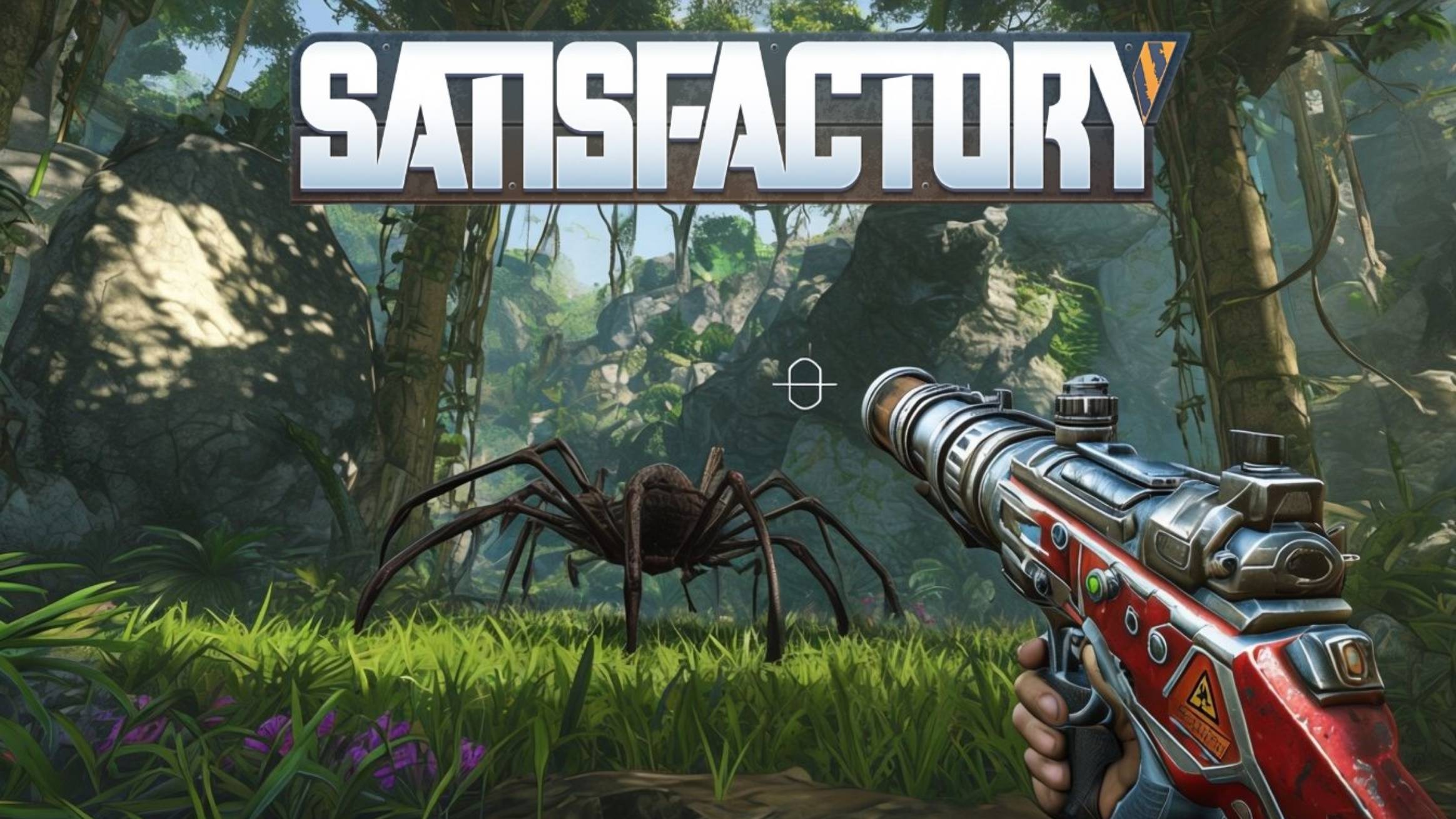 Satisfactory №64 Режим "Исследователь"4k 60к/с - Радиоактивный паучок. #satisfactory