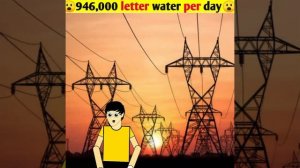 😮Burj khalifa me har din 946,000 letter water lagta hai😱|#short