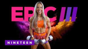 Caroline Girvan - SUPER Full Body Workout - Dumbbell Supersets | EPIC III Day 19