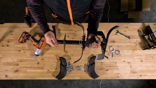 Как собрать фрезы на культиватор или мотоблок
