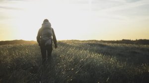 Bertran. 4 days bushcraft trip - beach and forrest, canvas tarp, reindeer skin, fatwood, spoon carvi