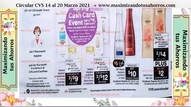 💥Regresa Oferta Cash Card y Más Excelentes Ofertas🔥👉 Circular CVS 3/14/21 al 3/20/21 смотреть онлайн