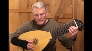 Greensleeves on baroque lute, Daniel Estrem