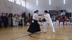 2017 Техника айкидо на фестивале Альборц.