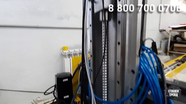 Сборка фрезерного станка 1225 с 2-мя шпинделями для обработки камня