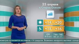 Погода в Старом Осколе на 25 апреля