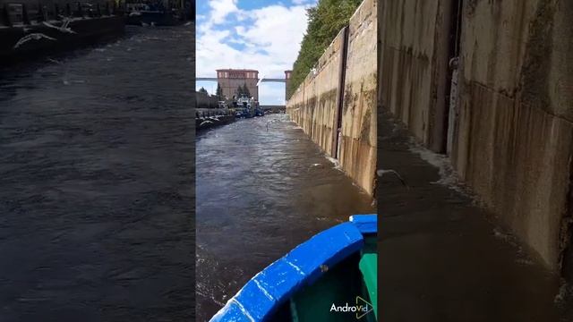 Шлюзы. Выход в Рыбинское море