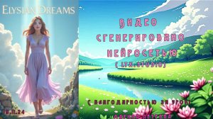 Elysian Dreams (видео сгенерировано нейросетью)