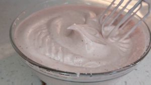 Клубничное облако. Низкокалорийный десерт.