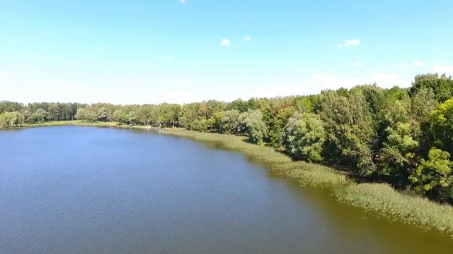 Живописная береговая линия Истринского водохранилища. Лодки и катера. Часть 1