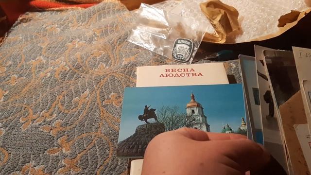 Распаковка лот Памятник Шевченко 1963 г с Violity