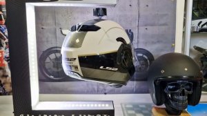 LS2 FF906 Advant Iron Matt White Black Jeans