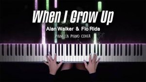 Alan Walker, Flo Rida - When I Grow Up (Young, Wild & Free) - Piano Cover by Pianella Piano