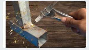 Отличная технология сварки с использованием свечей зажигания и аккумулятора 12 В