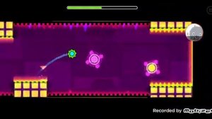geometry dash синий куб 2 уровень