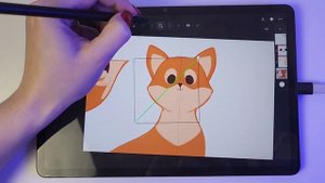 Рисуем лисёнка за 15 минут в Infinite Painter