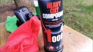 Polerowanie lakieru auta   Menzerna one step 3in1  Polish car