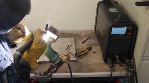 Тиг сварка алюминия с большим зазором | Cebora WinTig 180M