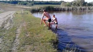 Супер сальто в воду, Cальто в воду, Сальто вперед